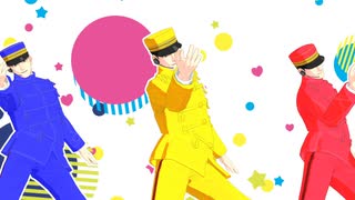 【金カムMMD】勇作殿だらけの爆乳戦隊パイレンジャー