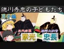 【ゆっくり解説】徳川秀忠の子どもたち・男子編
