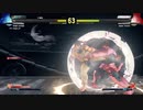 ストリートファイター5　プレイ動画　隆VS隆(ピンク自分)