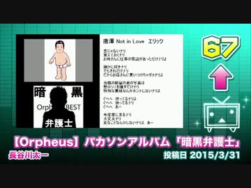 2015年4月度 月間VOCALOIDランキングCOUNTDOWN100 68～66位