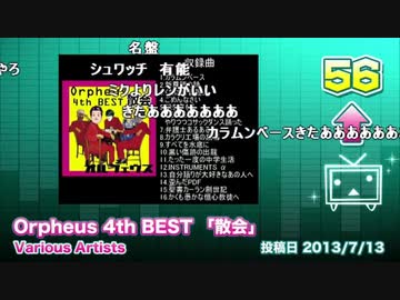 2015年4月度 月間VOCALOIDランキングCOUNTDOWN100 58～55位