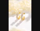 Classicharms Uneven Cubic Zirconia Baguette Necklace and Earrings.
