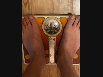 今日の体重は71.5キロでした。