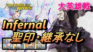 【FEH】大英雄戦 ガンズ インファナル 配布のみ 聖印・継承なし