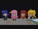 【minecraft】マイクラで作った「ぼっち・ざ・ろっく!」