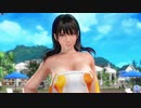 【DOAXVV】 ななみ　サンセットフィッシュ　着崩れ　超ズームアップ　いちゃラブ　日焼け跡