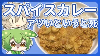 【料理祭】スパイスカレーと、「アツい」と言うと魂を抜かれる部屋【カラダをアツくする料理祭/VOICEVOXキッチン劇場】