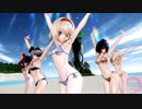 【東方MMD】東方５人で「 LE SSERAFIM - ANTIFRAGILE 」1080P