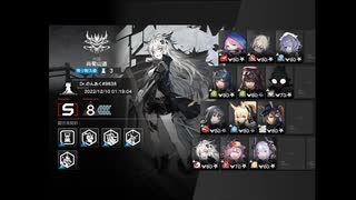 【危機契約#9】アクティブスキル縛り デイリー1、2日目 尚蜀山道 等級8