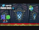 【マリオU】兄弟で文句が出てくる冒険の旅【NewスーパーマリオブラザーズU】#9