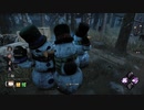 【4人実況】雪だるまで化かしあう？聖なる夜のナース戦 クリスマスイベント 各視点【DBD】#3