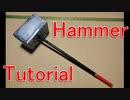 How to make a hammer [Cosplay prop tutorial]