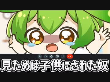 【ずんだもん】見た目は子供にされたのに会議に出るずんだもん【コント】【アニメ】
