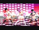 【東方MMD】紅魔館のお姉様3人がルカルカ★ナイトフィーバーを踊ってくれました