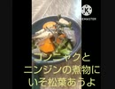 コンニャクとニンジンの煮物にいそ松葉あうよ結婚の約束したのコンニャク違った婚約