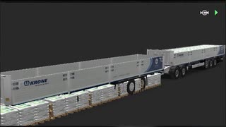 ETS2でゆっくり長距離配送277　荷物積み込み失敗