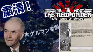 シュペーア(軍事独裁)と行く！帝国大改革Part3～改革開始！～【HOI4】【TNO】【The New Order】