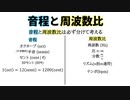 音程と周波数比