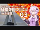 ゆかりさんと行ってみよう！やってみよう!【紅葉を見に行こう in北海道　その３ 】