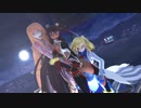 【MMD対魔忍】Toon風味のユキカゼ、アスカ、紅の虎視眈々：1080p