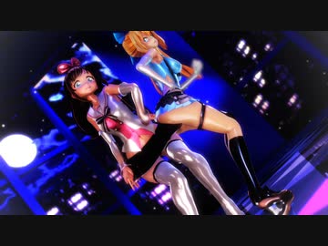 【MMD】ミライアカリ・キズナアイ　ラムのラブソング　（別カメラ）FHD