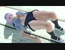 【DOAXVV】フィオナ　ほうかごペンギン　着崩れ　超ズームアップ　ヒップリフト