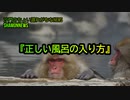 正しい風呂の入り方(沙門のちょい遅れがちなNEWS)