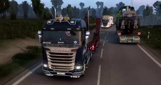 ETS2でゆっくり長距離配送277　傷物にしたので失敗