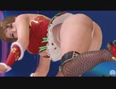【DOAXVV】 モニカ　ルミナス・ベル　着崩れ　四つん這い　雌豹