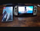Nintendo Switch版クライシスコアFF7Rを開封・携帯モードでオープニングを見ます。CCFF7R 直撮り