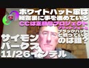 サイモンパークス 11/26インテル【パート4】ホワイトハット軍は秘密裏に事を進めている / CCは正統なプロジェクト プラットフォーム / ブラックハットと戦っているのは誰? 日本CC