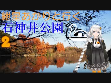 紲星あかりと行く石神井公園 2回目 落合川～馬喰橋通り交差点前