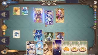七星召喚デッキ「縛って吹き飛ばして凍らせる」【#原神】