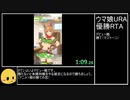 【ウマ娘RTA】URAタイキシャトルチャート８分５０秒【再走】