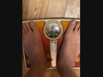 今日の体重71キロです