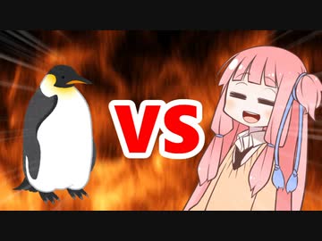 茜ちゃんVSペンギン