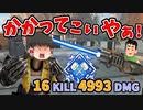 【カップ麵Apex】CAR無双でチャーライしばいてダブハンGET！【ソロトリオ】【ゆっくり実況】#95