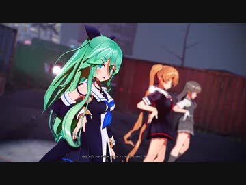 【MMD】Conqueror（cham式山風）