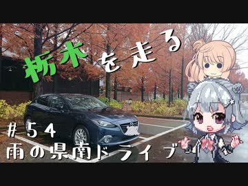 【CeVIO車載】栃木を走る#54　雨の県南ドライブ