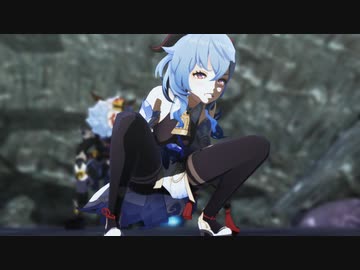 【MMD】原神 急所攻撃全集外伝 ~ 原漏 ~【リョナ】