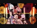 【MMD】虎視眈々/Koshitantan【弱音ハク・巡音ルカ・重音テト】【Haku Luka Teto】