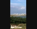沖縄　飛行機離陸