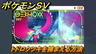 ポケモンＳＶ　トドロクツキを捕まえる方法！出現場所は？図鑑No.３９７　ポケモン図鑑を埋めよう！　【スカーレット・バイオレット】