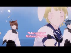 動画投稿数100記念( ・∇・)オリキャラ全員でMMD＊特別なのはそんな思いつかなかったけど格闘モーションもお借りしました＊VRoidMMD＊VRMLiveViewer