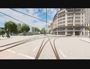 【Cities: Skylines】リアルな路面電車前面展望の旅