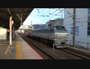 【吹田】EF66119牽引KE655甲種輸送8865レ山科通過(20221216)【折り返し】