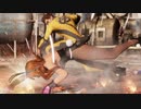 【DOA6 ryona】ウサギ年バニー女子爆竹KO集
