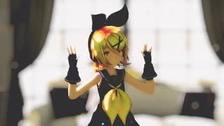 【MMD】白黒リンちゃんでワールドイズマイン【sour式】