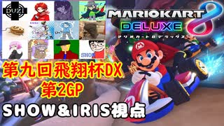 【実況】マリオカート8DELUXEをやりまSHOW 第九回飛翔杯DX 第2GP ムーンカップ【SHOW&IRIS視点】