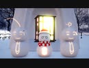 【Ray-mmd】最上型四姉妹が雪の公園でジングルベル